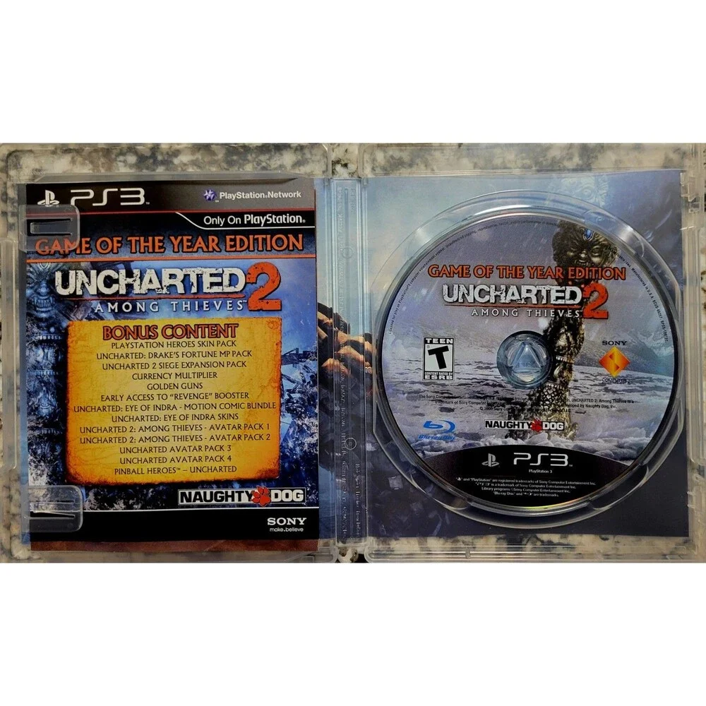 Sony PlayStation 3 PS3: Uncharted 2: Among Thieves -- Game of the Year Edition